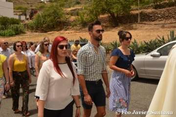 La Breña procesiona a sus patronos con la polémica de la gala Drag Queen aún latente (Foto Francisco Javier Santana)